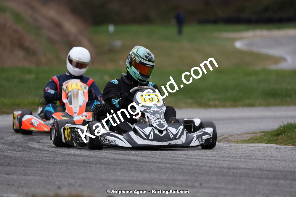 9 & 10/03/2024 : 1ère manche du Championnat du Sud au circuit d’Aigues-Vives (photos Stéphane Agnus) 2024 — karting