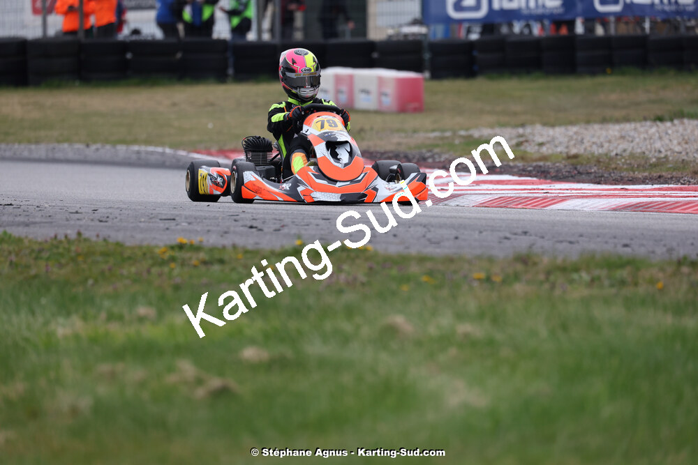 9 & 10/03/2024 : 1ère manche du Championnat du Sud au circuit d’Aigues-Vives (photos Stéphane Agnus) 2024 — karting