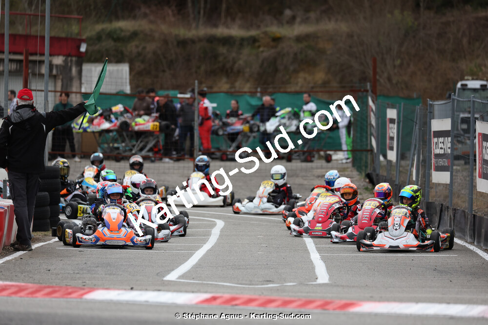 9 & 10/03/2024 : 1ère manche du Championnat du Sud au circuit d’Aigues-Vives (photos Stéphane Agnus) 2024 — karting
