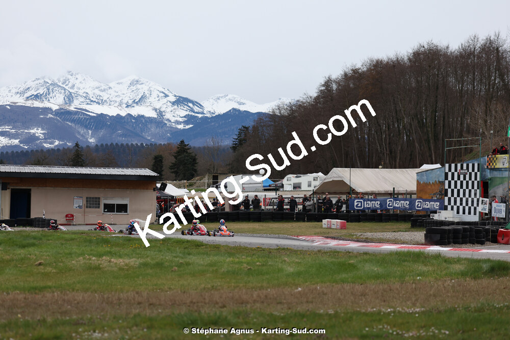 9 & 10/03/2024 : 1ère manche du Championnat du Sud au circuit d’Aigues-Vives (photos Stéphane Agnus) 2024 — karting