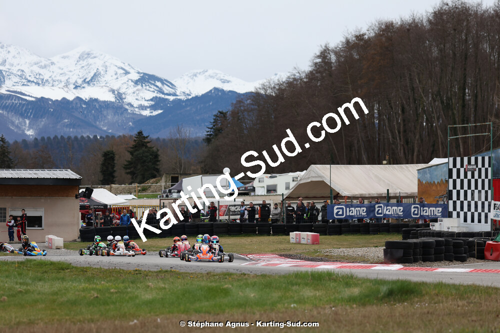 9 & 10/03/2024 : 1ère manche du Championnat du Sud au circuit d’Aigues-Vives (photos Stéphane Agnus) 2024 — karting