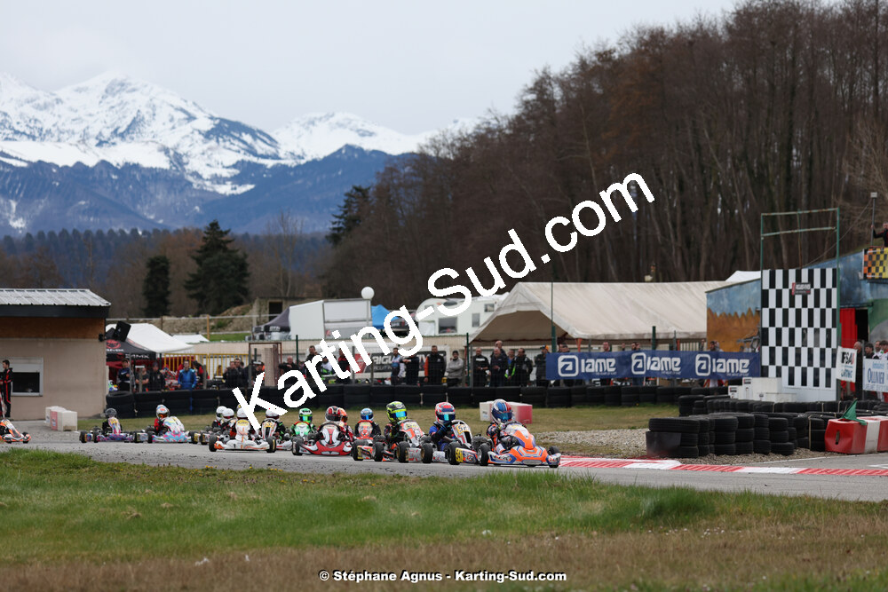 9 & 10/03/2024 : 1ère manche du Championnat du Sud au circuit d’Aigues-Vives (photos Stéphane Agnus) 2024 — karting