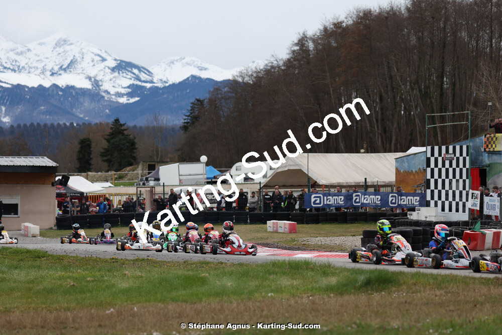 9 & 10/03/2024 : 1ère manche du Championnat du Sud au circuit d’Aigues-Vives (photos Stéphane Agnus) 2024 — karting
