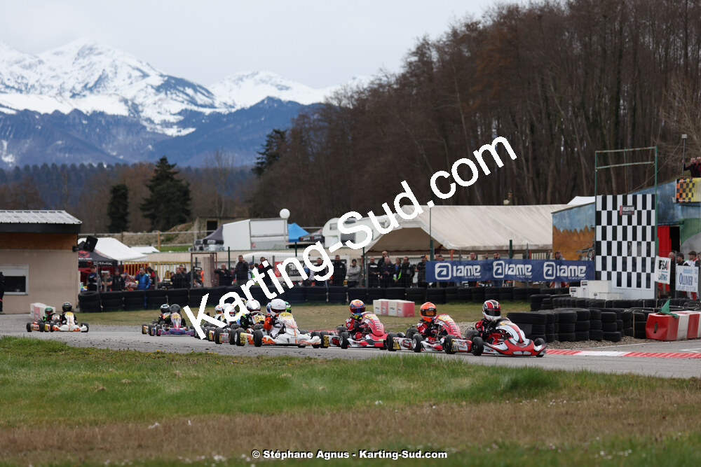 9 & 10/03/2024 : 1ère manche du Championnat du Sud au circuit d’Aigues-Vives (photos Stéphane Agnus) 2024 — karting