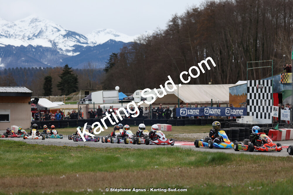 9 & 10/03/2024 : 1ère manche du Championnat du Sud au circuit d’Aigues-Vives (photos Stéphane Agnus) 2024 — karting