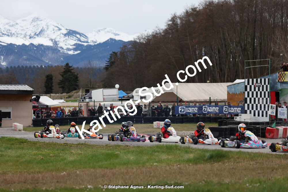 9 & 10/03/2024 : 1ère manche du Championnat du Sud au circuit d’Aigues-Vives (photos Stéphane Agnus) 2024 — karting