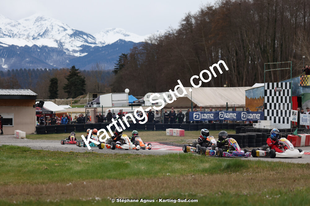 9 & 10/03/2024 : 1ère manche du Championnat du Sud au circuit d’Aigues-Vives (photos Stéphane Agnus) 2024 — karting