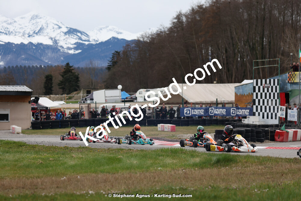 9 & 10/03/2024 : 1ère manche du Championnat du Sud au circuit d’Aigues-Vives (photos Stéphane Agnus) 2024 — karting