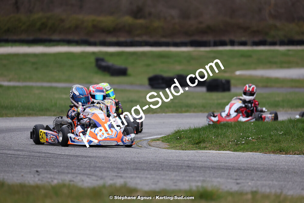 9 & 10/03/2024 : 1ère manche du Championnat du Sud au circuit d’Aigues-Vives (photos Stéphane Agnus) 2024 — karting