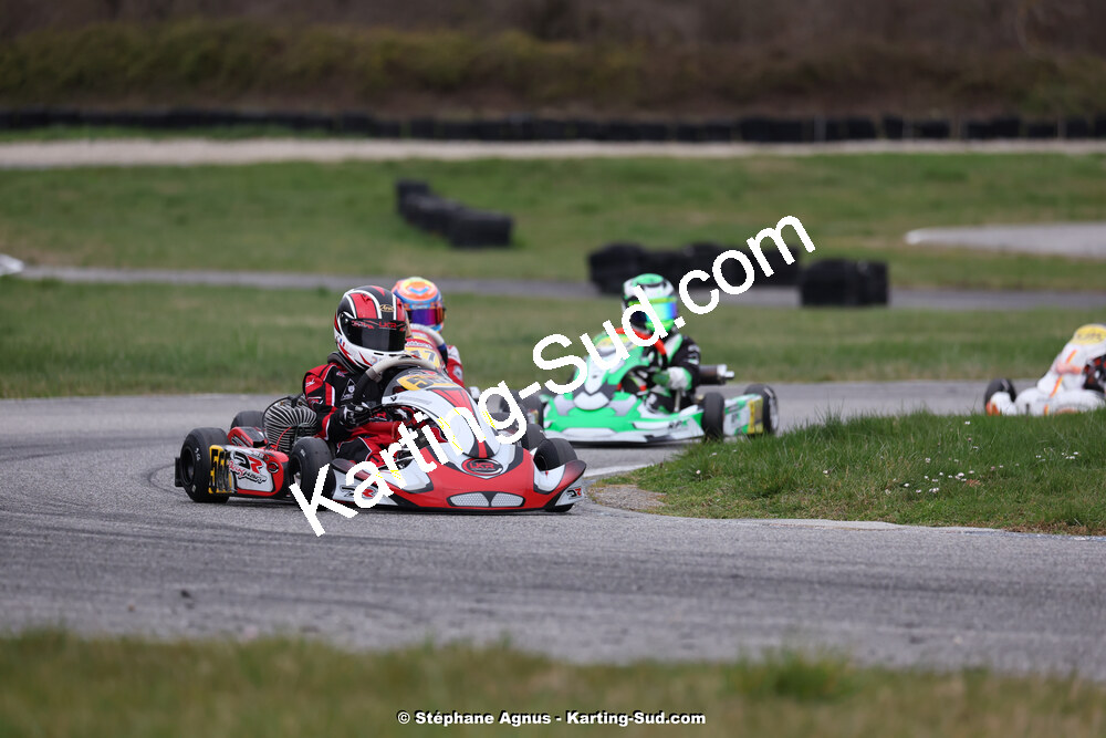 9 & 10/03/2024 : 1ère manche du Championnat du Sud au circuit d’Aigues-Vives (photos Stéphane Agnus) 2024 — karting