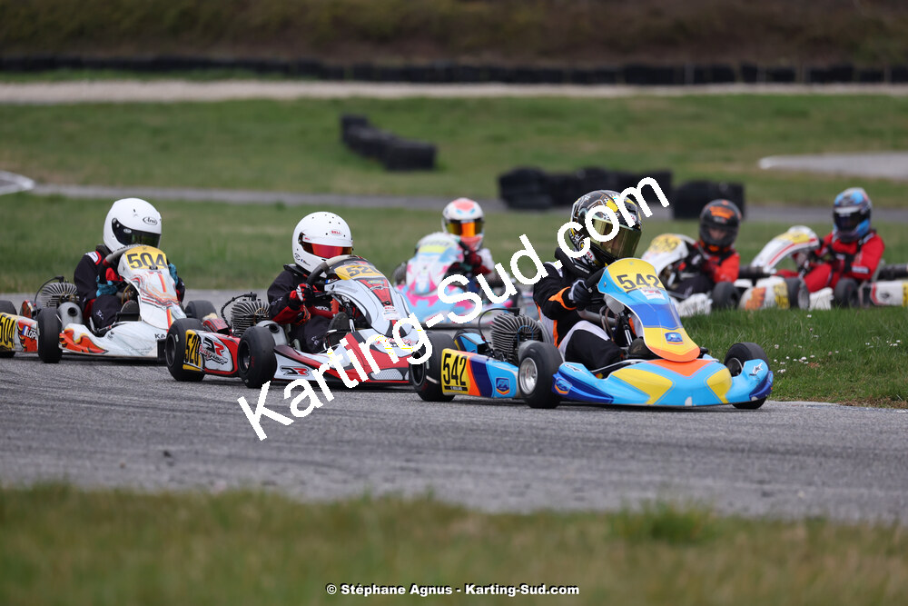 9 & 10/03/2024 : 1ère manche du Championnat du Sud au circuit d’Aigues-Vives (photos Stéphane Agnus) 2024 — karting