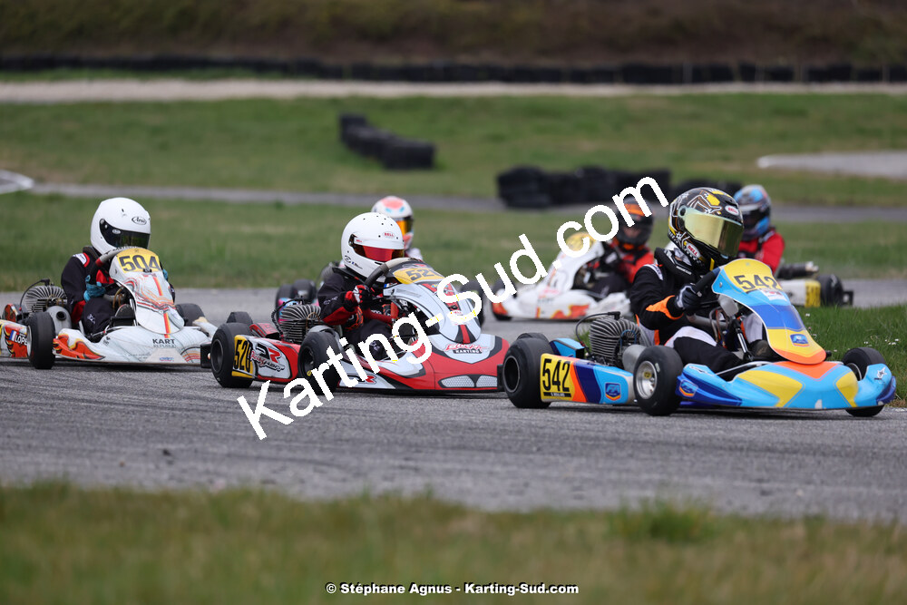 9 & 10/03/2024 : 1ère manche du Championnat du Sud au circuit d’Aigues-Vives (photos Stéphane Agnus) 2024 — karting