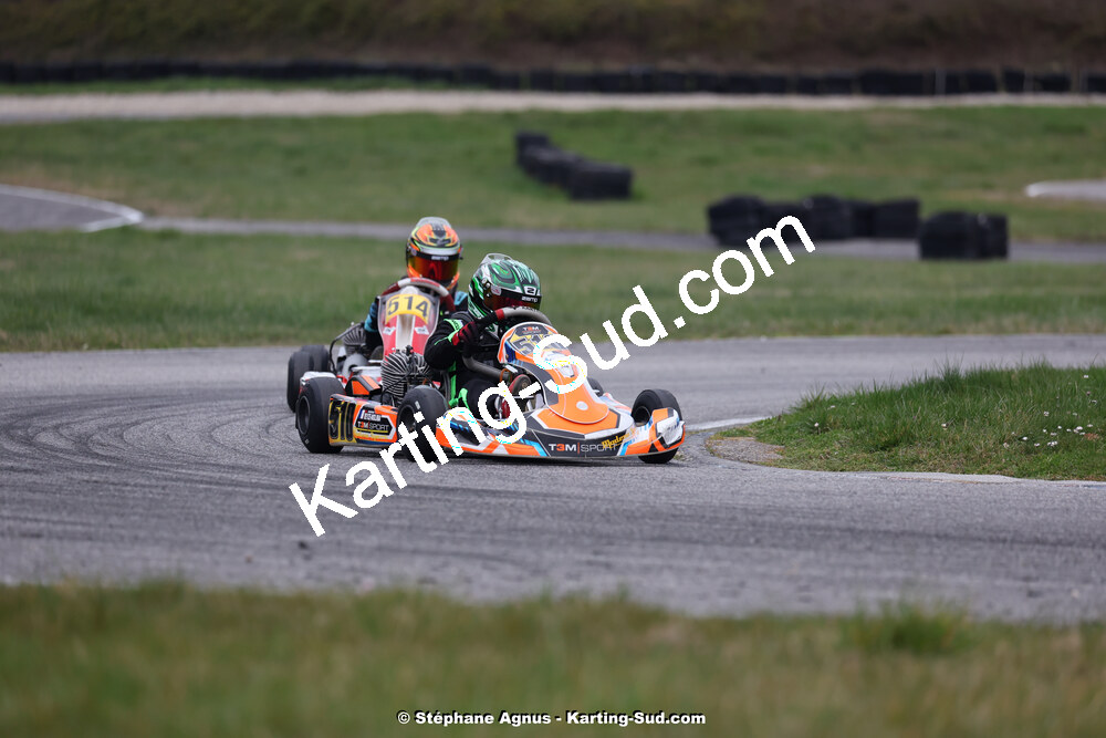 9 & 10/03/2024 : 1ère manche du Championnat du Sud au circuit d’Aigues-Vives (photos Stéphane Agnus) 2024 — karting