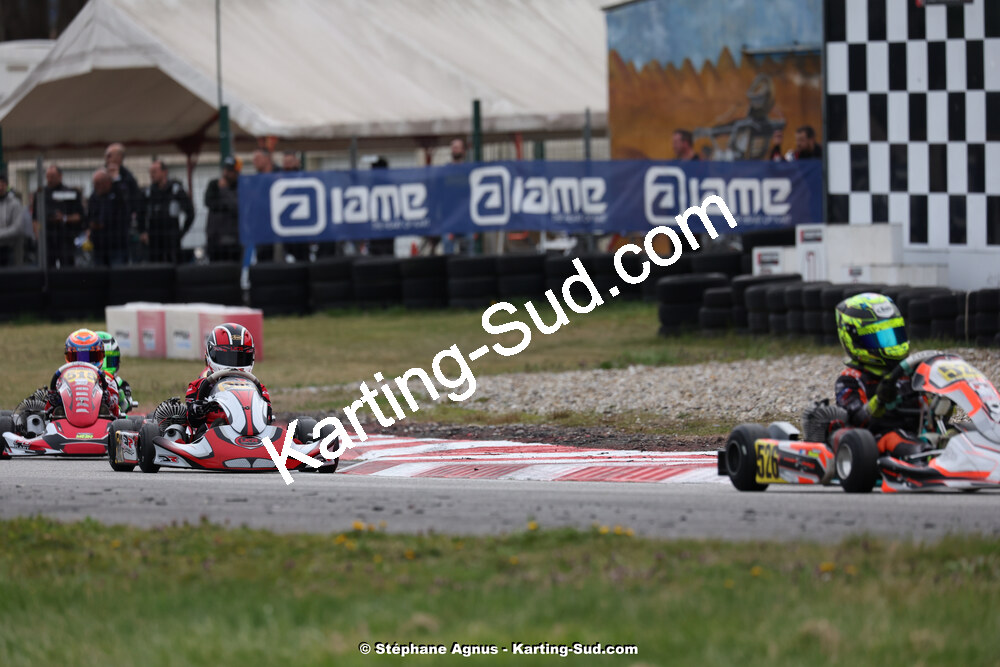 9 & 10/03/2024 : 1ère manche du Championnat du Sud au circuit d’Aigues-Vives (photos Stéphane Agnus) 2024 — karting