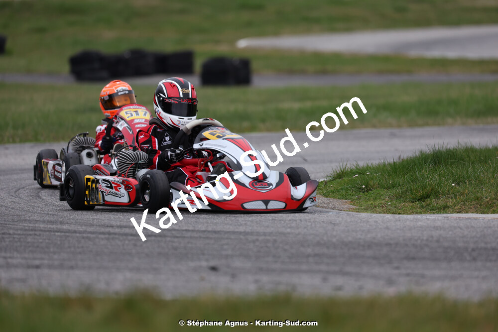 9 & 10/03/2024 : 1ère manche du Championnat du Sud au circuit d’Aigues-Vives (photos Stéphane Agnus) 2024 — karting