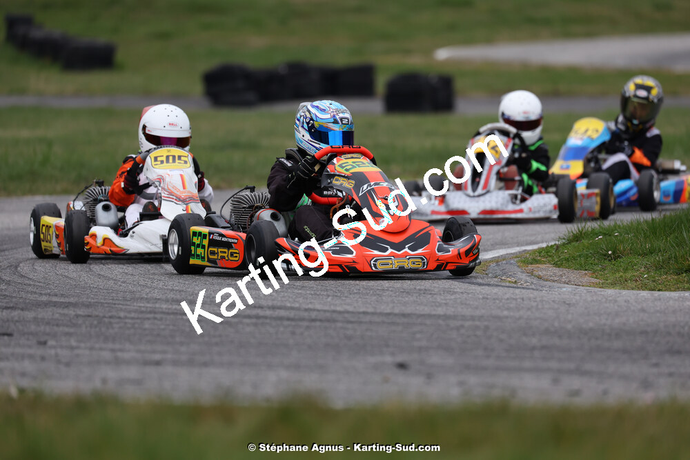 9 & 10/03/2024 : 1ère manche du Championnat du Sud au circuit d’Aigues-Vives (photos Stéphane Agnus) 2024 — karting