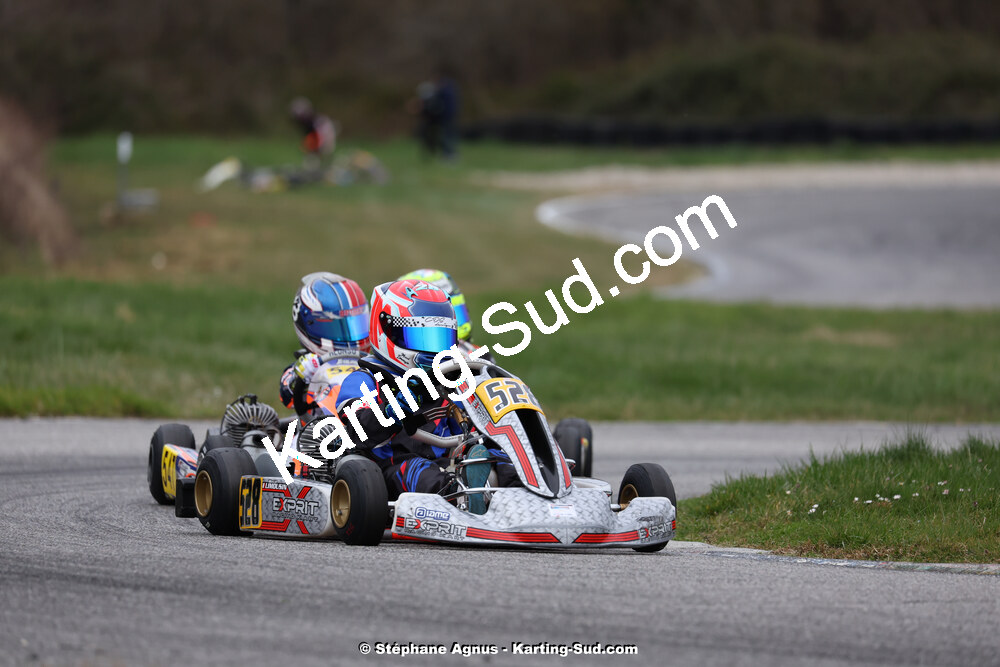 9 & 10/03/2024 : 1ère manche du Championnat du Sud au circuit d’Aigues-Vives (photos Stéphane Agnus) 2024 — karting