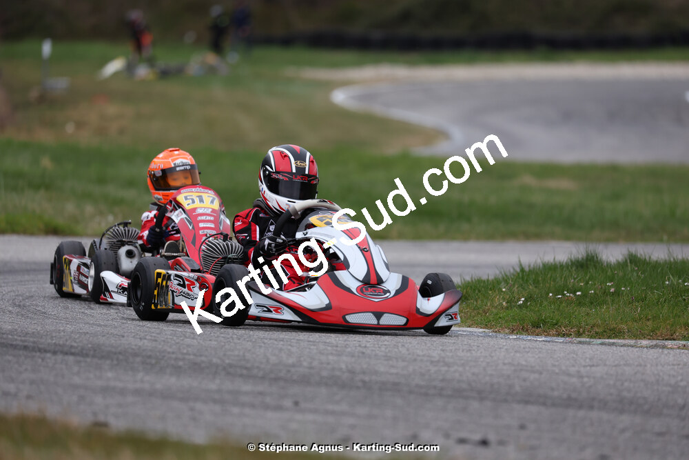 9 & 10/03/2024 : 1ère manche du Championnat du Sud au circuit d’Aigues-Vives (photos Stéphane Agnus) 2024 — karting