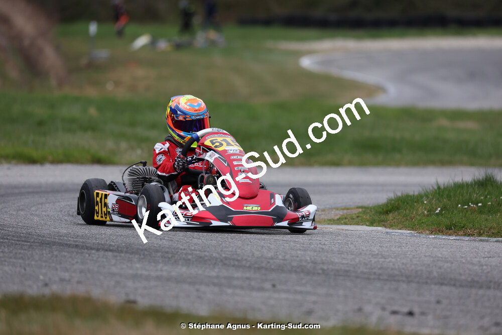 9 & 10/03/2024 : 1ère manche du Championnat du Sud au circuit d’Aigues-Vives (photos Stéphane Agnus) 2024 — karting