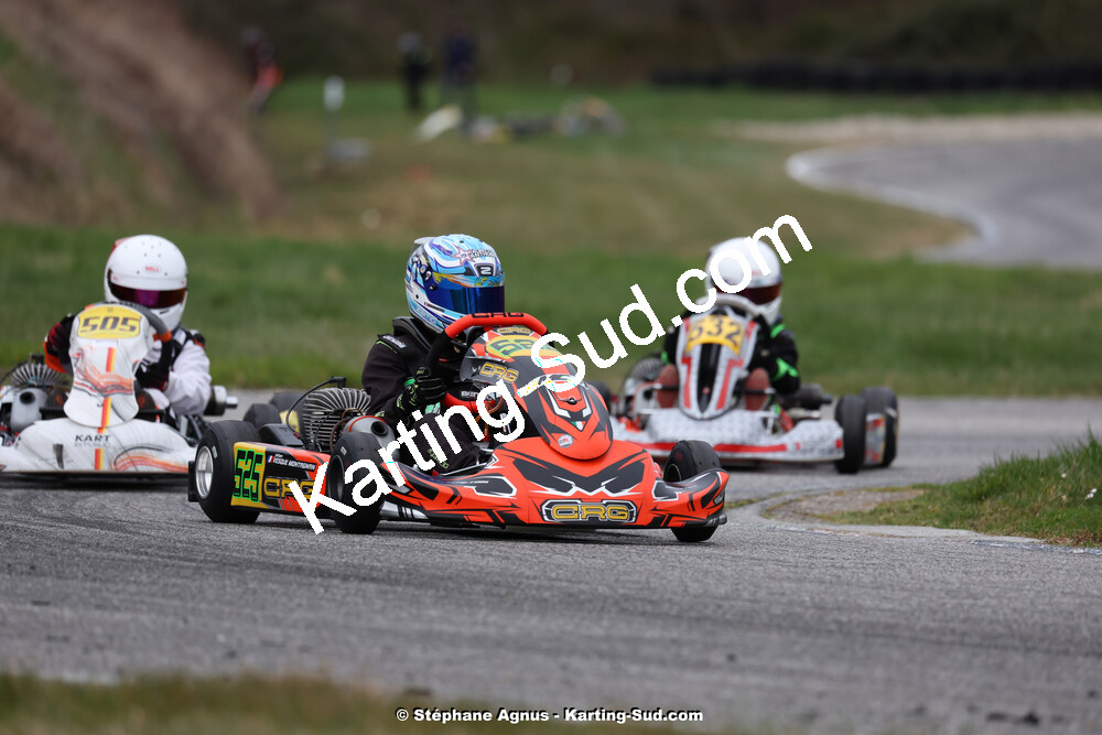 9 & 10/03/2024 : 1ère manche du Championnat du Sud au circuit d’Aigues-Vives (photos Stéphane Agnus) 2024 — karting