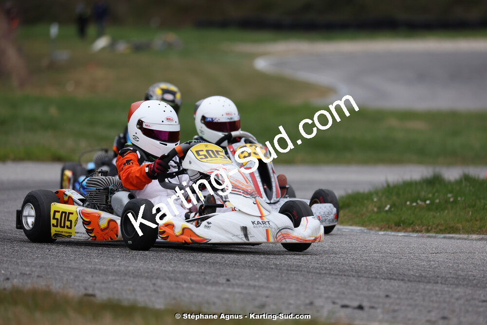9 & 10/03/2024 : 1ère manche du Championnat du Sud au circuit d’Aigues-Vives (photos Stéphane Agnus) 2024 — karting