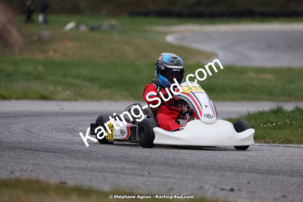 9 & 10/03/2024 : 1ère manche du Championnat du Sud au circuit d’Aigues-Vives (photos Stéphane Agnus) 2024 — karting
