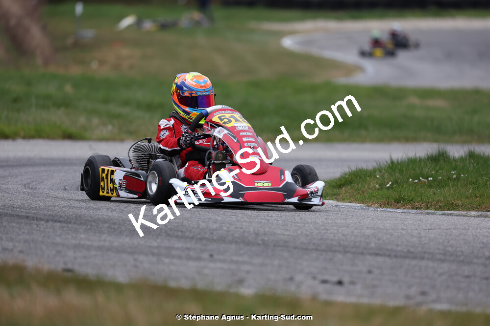 9 & 10/03/2024 : 1ère manche du Championnat du Sud au circuit d’Aigues-Vives (photos Stéphane Agnus) 2024 — karting