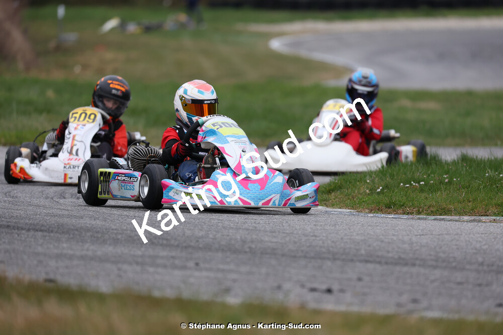 9 & 10/03/2024 : 1ère manche du Championnat du Sud au circuit d’Aigues-Vives (photos Stéphane Agnus) 2024 — karting