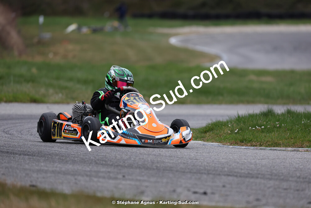 9 & 10/03/2024 : 1ère manche du Championnat du Sud au circuit d’Aigues-Vives (photos Stéphane Agnus) 2024 — karting