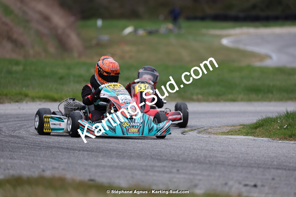 9 & 10/03/2024 : 1ère manche du Championnat du Sud au circuit d’Aigues-Vives (photos Stéphane Agnus) 2024 — karting