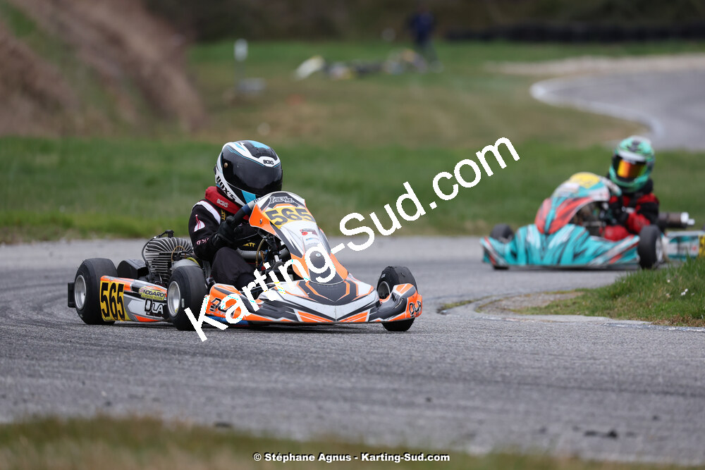 9 & 10/03/2024 : 1ère manche du Championnat du Sud au circuit d’Aigues-Vives (photos Stéphane Agnus) 2024 — karting