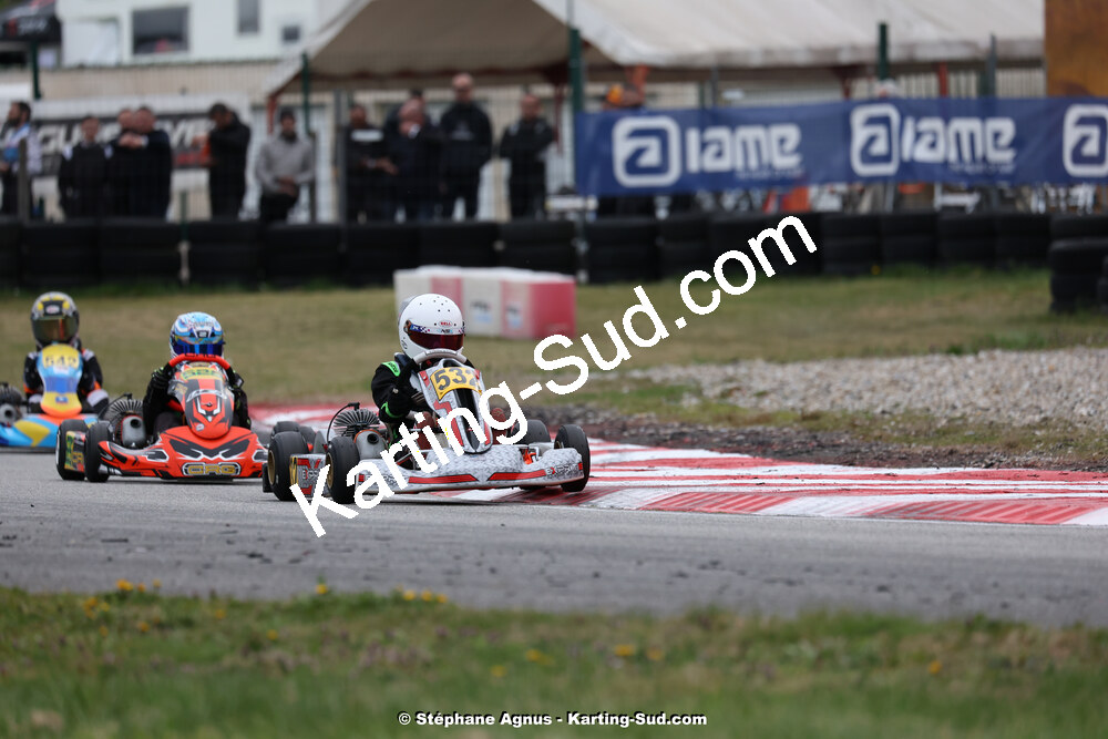 9 & 10/03/2024 : 1ère manche du Championnat du Sud au circuit d’Aigues-Vives (photos Stéphane Agnus) 2024 — karting