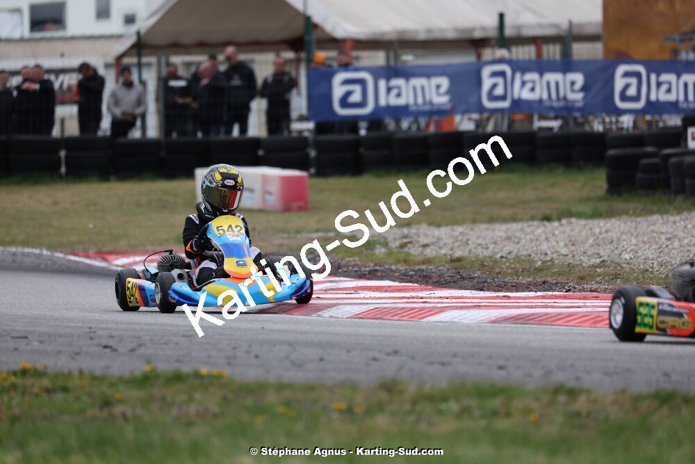 9 & 10/03/2024 : 1ère manche du Championnat du Sud au circuit d’Aigues-Vives (photos Stéphane Agnus) 2024 — karting