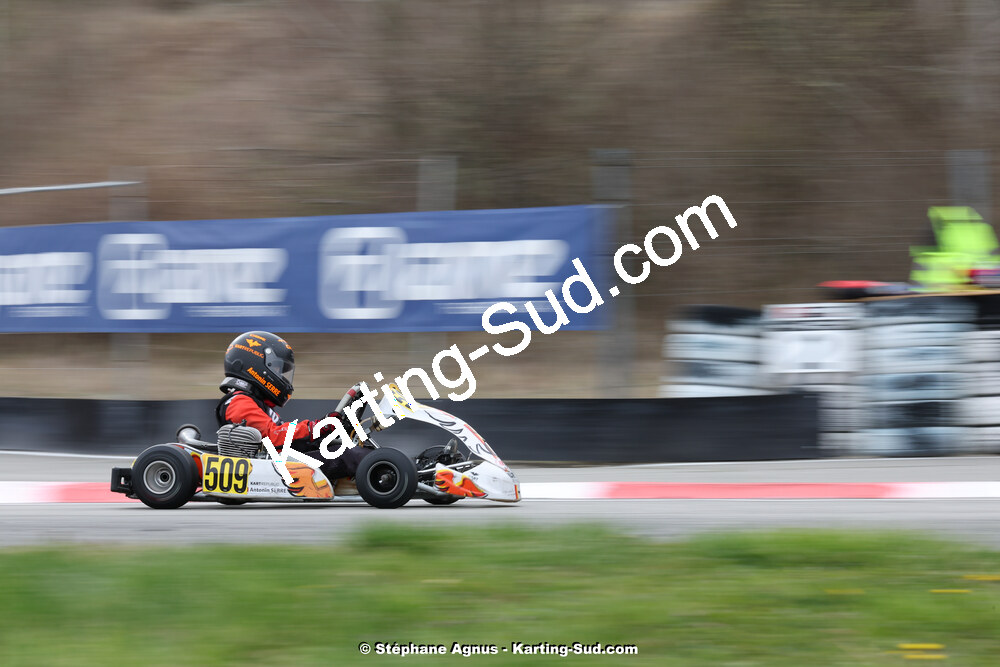 9 & 10/03/2024 : 1ère manche du Championnat du Sud au circuit d’Aigues-Vives (photos Stéphane Agnus) 2024 — karting