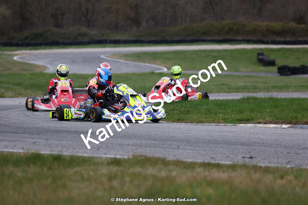 9 & 10/03/2024 : 1ère manche du Championnat du Sud au circuit d’Aigues-Vives (photos Stéphane Agnus) 2024 — karting