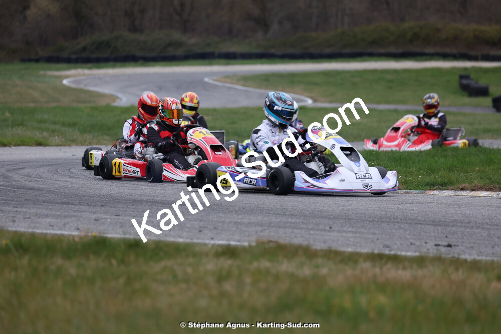 9 & 10/03/2024 : 1ère manche du Championnat du Sud au circuit d’Aigues-Vives (photos Stéphane Agnus) 2024 — karting