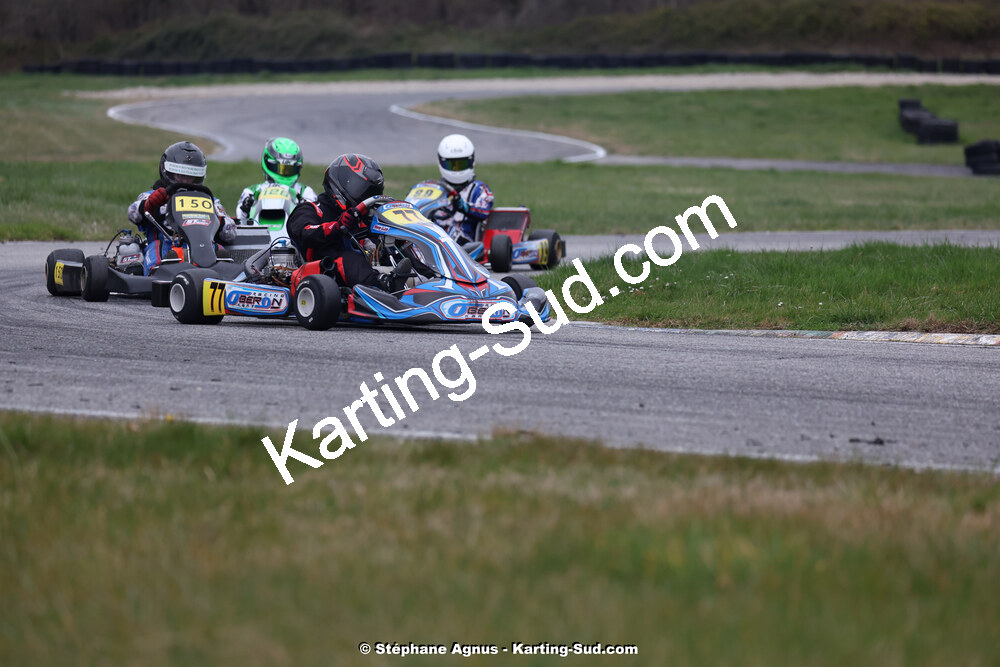 9 & 10/03/2024 : 1ère manche du Championnat du Sud au circuit d’Aigues-Vives (photos Stéphane Agnus) 2024 — karting