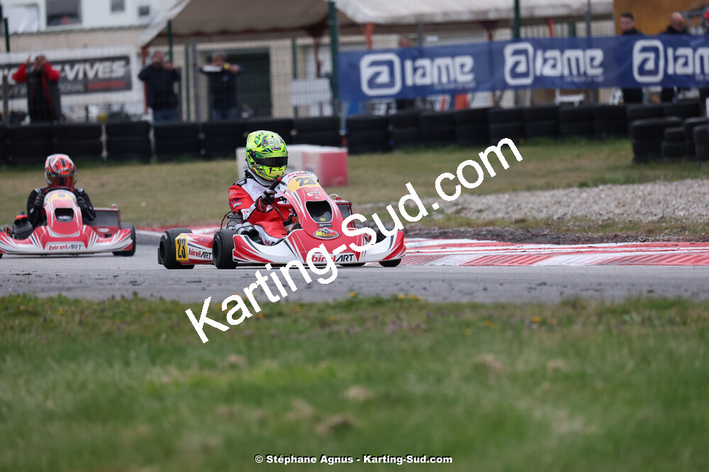 9 & 10/03/2024 : 1ère manche du Championnat du Sud au circuit d’Aigues-Vives (photos Stéphane Agnus) 2024 — karting