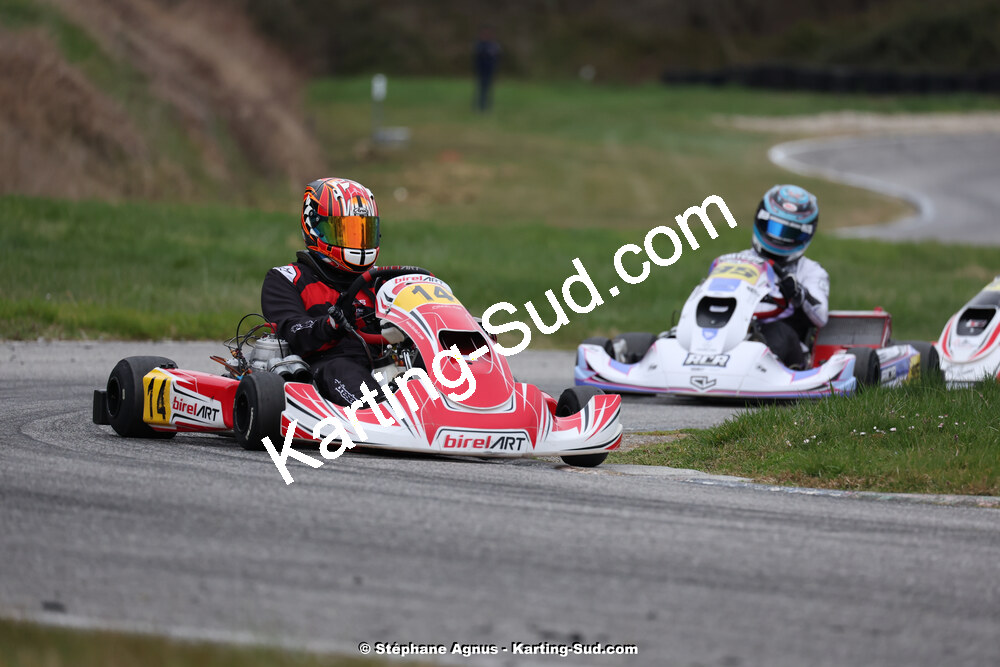 9 & 10/03/2024 : 1ère manche du Championnat du Sud au circuit d’Aigues-Vives (photos Stéphane Agnus) 2024 — karting