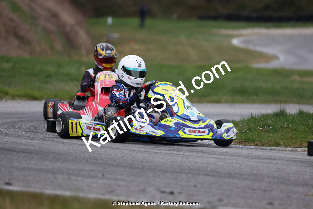 9 & 10/03/2024 : 1ère manche du Championnat du Sud au circuit d’Aigues-Vives (photos Stéphane Agnus) 2024 — karting