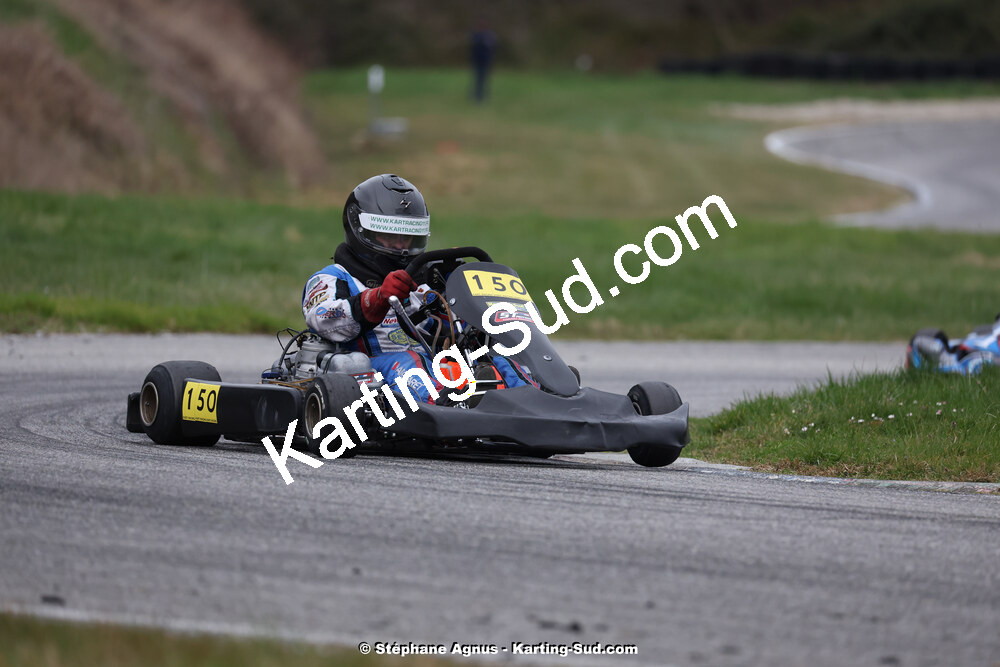 9 & 10/03/2024 : 1ère manche du Championnat du Sud au circuit d’Aigues-Vives (photos Stéphane Agnus) 2024 — karting