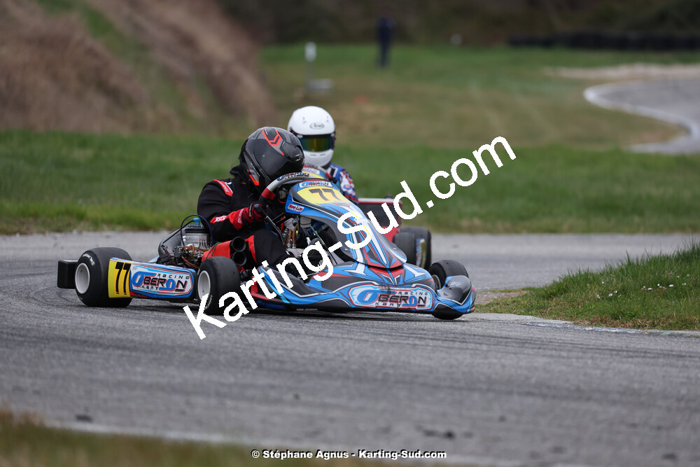 9 & 10/03/2024 : 1ère manche du Championnat du Sud au circuit d’Aigues-Vives (photos Stéphane Agnus) 2024 — karting