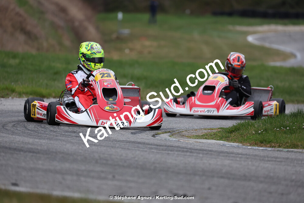 9 & 10/03/2024 : 1ère manche du Championnat du Sud au circuit d’Aigues-Vives (photos Stéphane Agnus) 2024 — karting