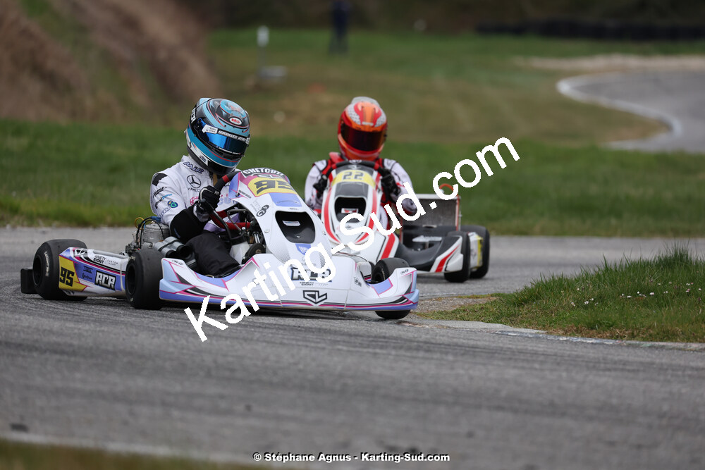 9 & 10/03/2024 : 1ère manche du Championnat du Sud au circuit d’Aigues-Vives (photos Stéphane Agnus) 2024 — karting