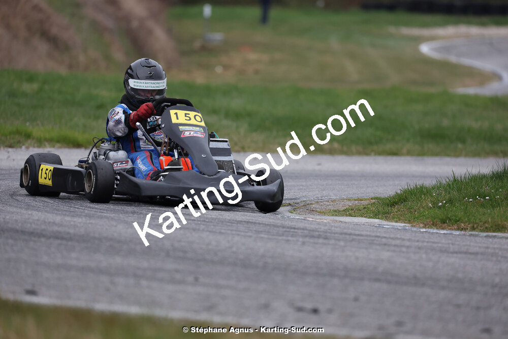 9 & 10/03/2024 : 1ère manche du Championnat du Sud au circuit d’Aigues-Vives (photos Stéphane Agnus) 2024 — karting