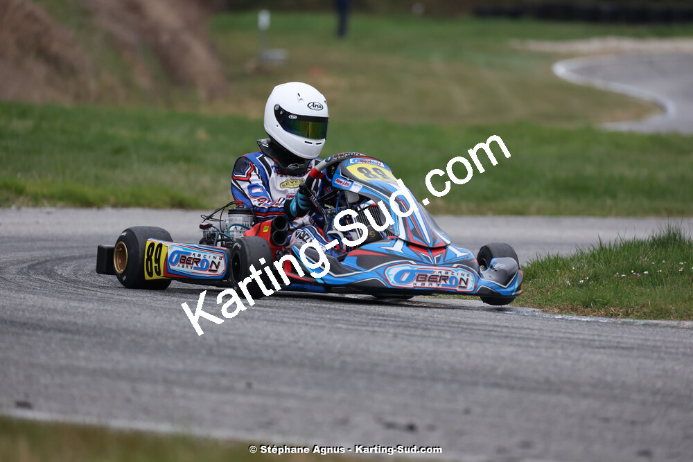 9 & 10/03/2024 : 1ère manche du Championnat du Sud au circuit d’Aigues-Vives (photos Stéphane Agnus) 2024 — karting