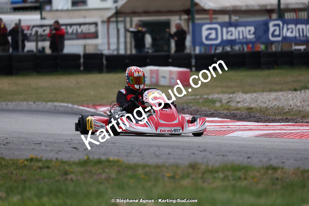 9 & 10/03/2024 : 1ère manche du Championnat du Sud au circuit d’Aigues-Vives (photos Stéphane Agnus) 2024 — karting