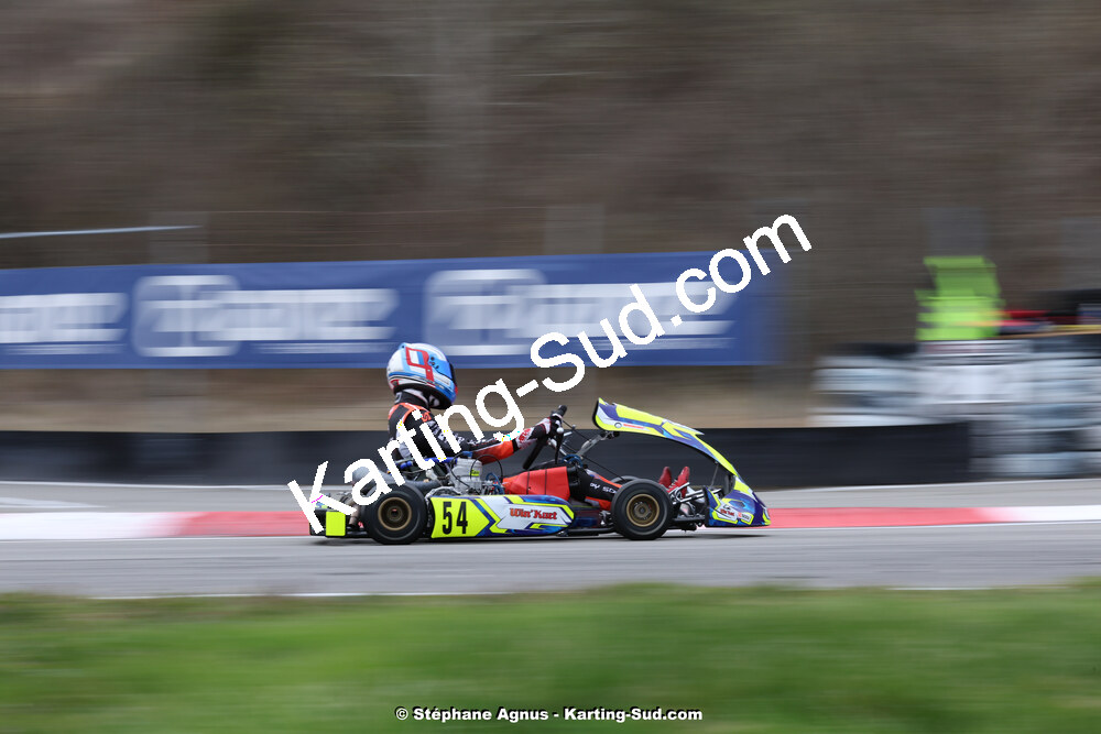 9 & 10/03/2024 : 1ère manche du Championnat du Sud au circuit d’Aigues-Vives (photos Stéphane Agnus) 2024 — karting