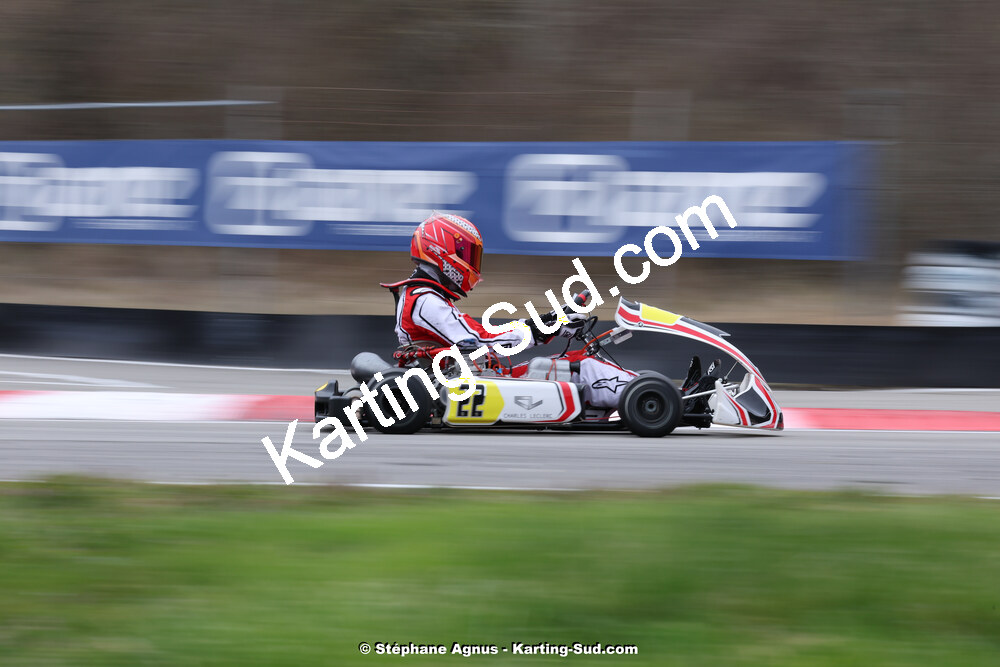9 & 10/03/2024 : 1ère manche du Championnat du Sud au circuit d’Aigues-Vives (photos Stéphane Agnus) 2024 — karting