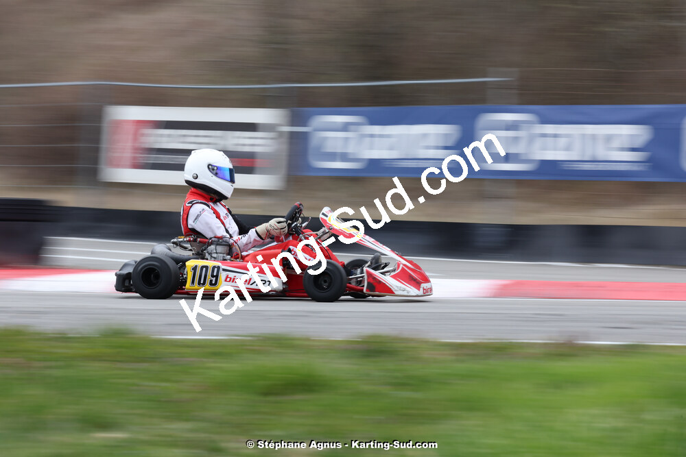 9 & 10/03/2024 : 1ère manche du Championnat du Sud au circuit d’Aigues-Vives (photos Stéphane Agnus) 2024 — karting